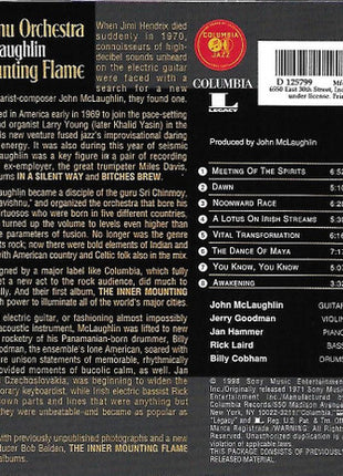 The Mahavishnu Orchestra* With John McLaughlin : The Inner Mounting Flame (CD, Album, Club, RE, RM)