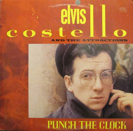 Elvis Costello & The Attractions : Punch The Clock (LP, Album, Pit)