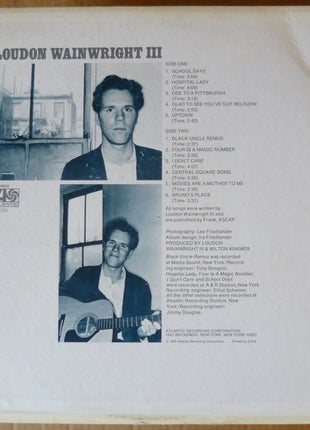 Loudon Wainwright III : Loudon Wainwright III (LP, Album, CTH)