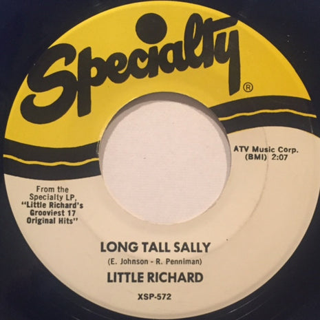 Little Richard : Long Tall Sally / Slippin' And Slidin' (7", RE)