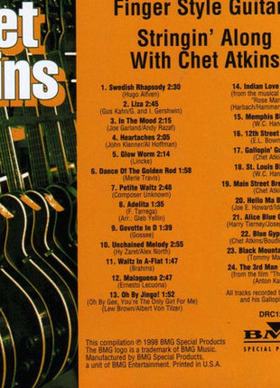 Chet Atkins : Finger Style Guitar / Stringin' Along With Chet Atkins (CD, Comp)