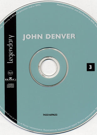 John Denver : Legendary (3xCD, Comp, RE)