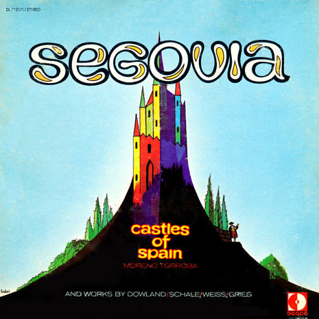 Andrés Segovia : Castles Of Spain (LP, Album)
