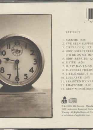 Over The Rhine : Patience (CD, Album)