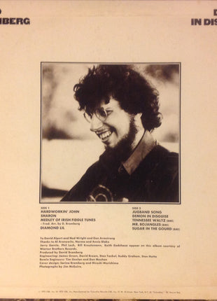 David Bromberg : Demon In Disguise (LP, Album, Pit)