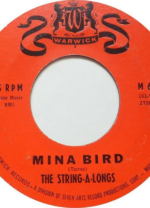 The String-A-Longs : Mina Bird / Scottie (7", Styrene)