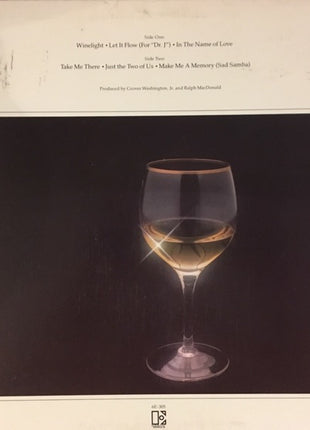 Grover Washington, Jr. : Winelight (LP, Album, S/Edition, Bla)