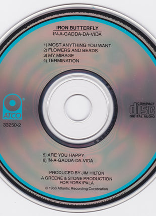 Iron Butterfly : In-A-Gadda-Da-Vida (CD, Album, RE, SRC)