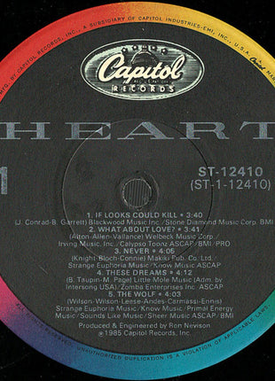 Heart : Heart (LP, Album)