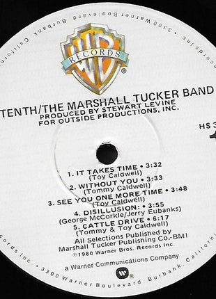 The Marshall Tucker Band : Tenth (LP, Album, Win)