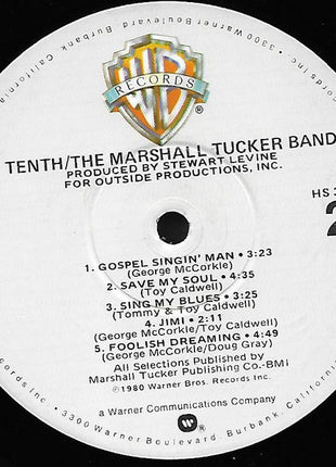 The Marshall Tucker Band : Tenth (LP, Album, Win)