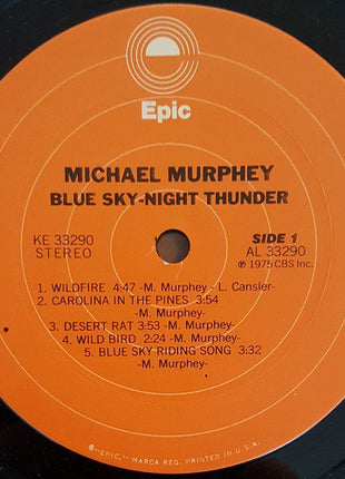 Michael Martin Murphey : Blue Sky · Night Thunder (LP, Album, Ter)