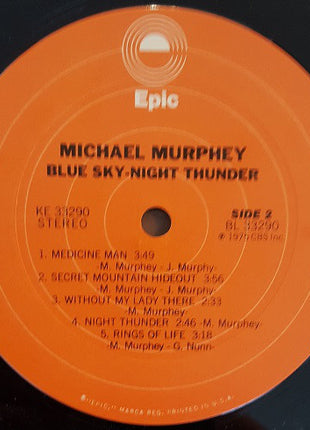 Michael Martin Murphey : Blue Sky · Night Thunder (LP, Album, Ter)