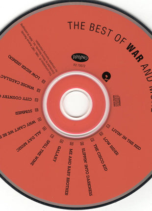 War : The Best Of War And More (CD, Comp, RE, Cin)