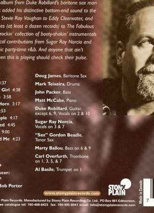 Doug James (3) With Duke Robillard And Sugar Ray Norcia : Blow Mr. Low (CD, Album)