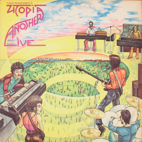 Utopia (5) : Another Live (LP, Album, Pit)