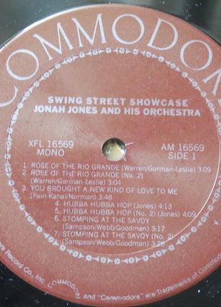 Jonah Jones And His Orchestra, Hot Lips Page And His Orchestra : Swing Street Showcase  (LP, Comp)