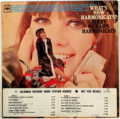 Jerry Murad's Harmonicats : What's New Harmonicats? (LP, Album, Mono, Promo)