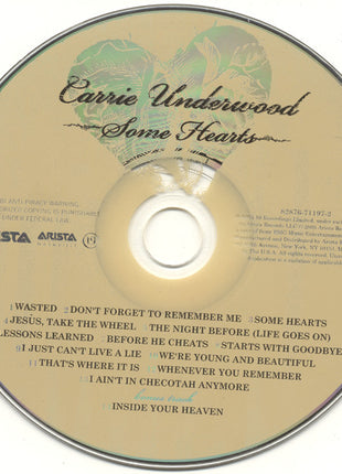 Carrie Underwood : Some Hearts (CD, Album, Club)