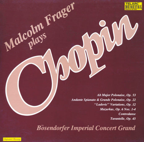 Malcolm Frager, Chopin* : Malcolm Frager Plays Chopin (LP, Album, Gat)