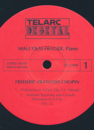 Malcolm Frager, Chopin* : Malcolm Frager Plays Chopin (LP, Album, Gat)