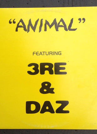 3re Tha Hardaway* & Daz* : Animal (12", Promo)
