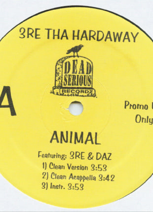 3re Tha Hardaway* & Daz* : Animal (12", Promo)