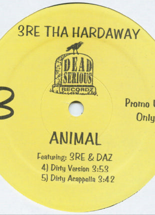 3re Tha Hardaway* & Daz* : Animal (12", Promo)