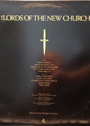 The Lords Of The New Church* : The Lords Of The New Church (LP, Album, EDP)