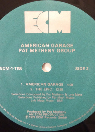 Pat Metheny Group : American Garage (LP, Album, Wak)