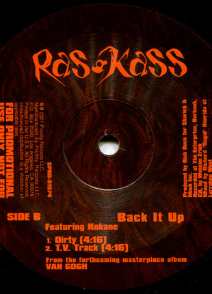 Ras Kass : Back It Up (12", Promo)