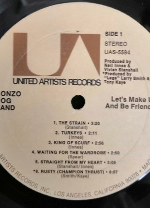 Bonzo Dog Band* : Let's Make Up And Be Friendly (LP, Album)