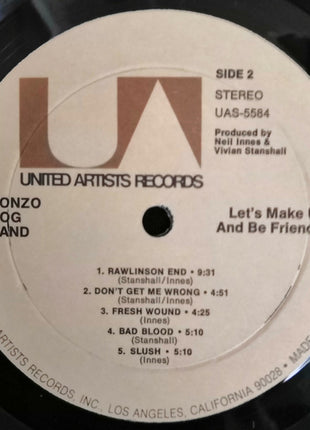 Bonzo Dog Band* : Let's Make Up And Be Friendly (LP, Album)