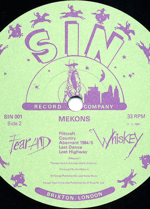 Mekons* : Fear And Whiskey (LP, Album)