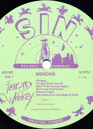 Mekons* : Fear And Whiskey (LP, Album)