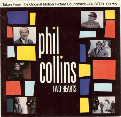 Phil Collins : Two Hearts (7", Single, SP )