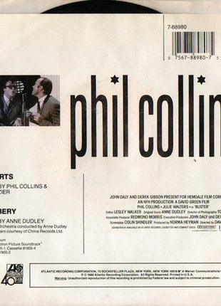 Phil Collins : Two Hearts (7", Single, SP )