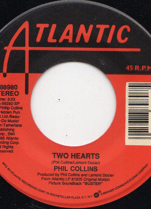 Phil Collins : Two Hearts (7", Single, SP )