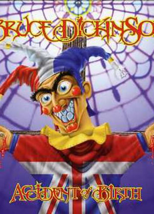the album cover for Bruce Dickinson - Accident Of Birth [Import]