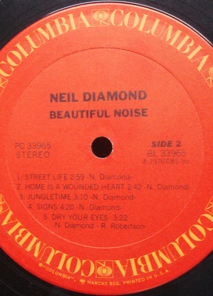 Neil Diamond : Beautiful Noise (LP, Album, Pit)