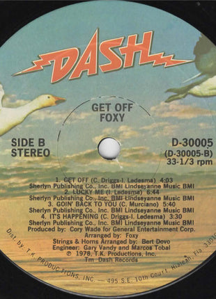 Foxy : Get Off (LP, Album, RP, PRC)