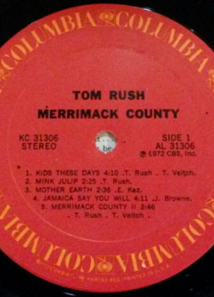 Tom Rush : Merrimack County (LP, Album, Pit)