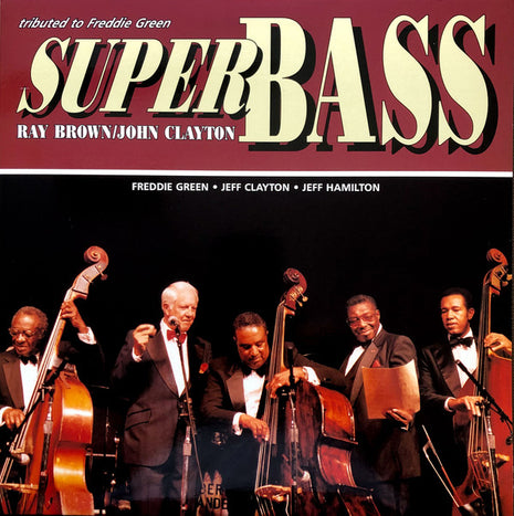 Ray Brown / John Clayton : Super Bass (LP, Album, Ltd, Num)