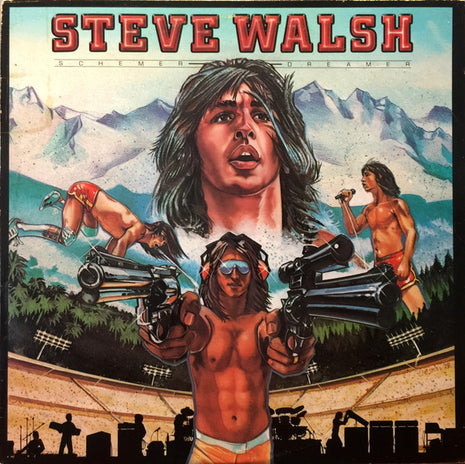 Steve Walsh : Schemer Dreamer (LP, Album, Pit)