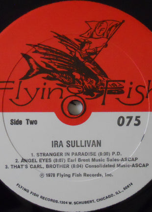 Ira Sullivan : Ira Sullivan (LP)