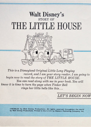A.A. Milne* Read By Lois Lane (3), Camarata* : Walt Disney's Story Of The Little House (7", Pal)