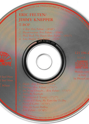 Eric Felten / Jimmy Knepper : T-Bop (CD, Album)