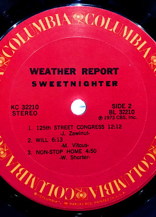 Weather Report : Sweetnighter (LP, Album, Pit)