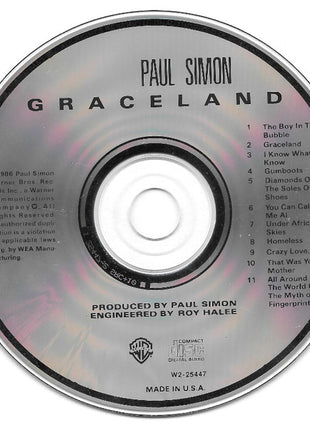 Paul Simon : Graceland (CD, Album, Club, Col)