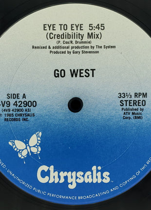 Go West : Eye To Eye (Credibility Mix) (12")